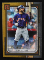 Jose Altuve 2023 Topps Museum Collection Gold #19 #132/299 at PristineAuction.com