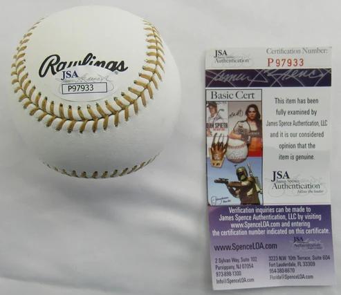 Mike Mussina Signed Gold Glove Award Baseball Inscribed "7x" (JSA) at PristineAuction.com Mike Mussina Signed Gold Glove Award Baseball Inscribed "7x" (JSA) at PristineAuction.com