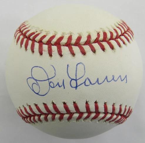 Don Larsen Signed OML Baseball (Steiner) at PristineAuction.com Don Larsen Signed OML Baseball (Steiner) at PristineAuction.com
