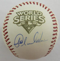 Joba Chamberlain Signed 2009 World Series Baseball (Steiner) at PristineAuction.com