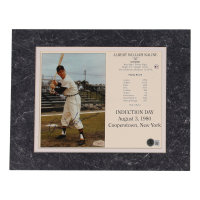 Al Kaline Signed Tigers 11x14 Matted Photo (Beckett) at PristineAuction.com