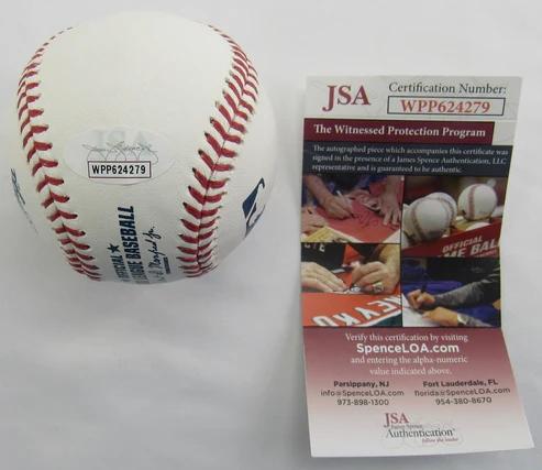 Jeff McNeil Signed OML Baseball (JSA) at PristineAuction.com Jeff McNeil Signed OML Baseball (JSA) at PristineAuction.com