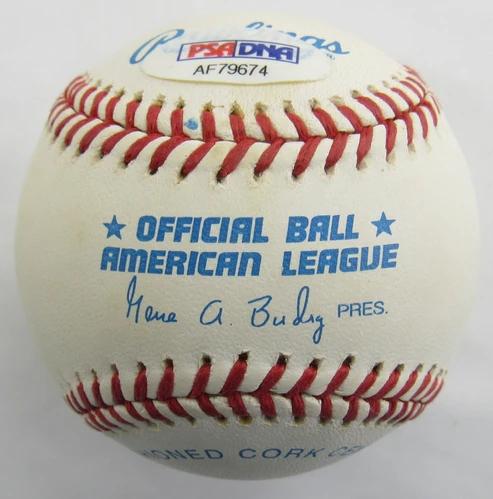 Dick Williams Signed OAL Baseball Inscribed "WS 72-73" (PSA) at PristineAuction.com Dick Williams Signed OAL Baseball Inscribed "WS 72-73" (PSA) at PristineAuction.com
