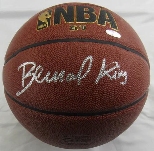 Bernard King Signed NBA Basketball (Steiner) at PristineAuction.com Bernard King Signed NBA Basketball (Steiner) at PristineAuction.com
