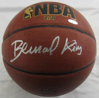 Bernard King Signed NBA Basketball (Steiner) at PristineAuction.com