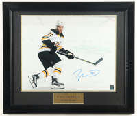 Taylor Hall Signed Bruins Custom Framed Photo Display (New England) at PristineAuction.com