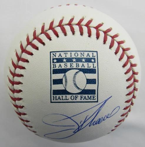 Jim Thome Signed OML Hall of Fame Logo Baseball (Beckett) at PristineAuction.com Jim Thome Signed OML Hall of Fame Logo Baseball (Beckett) at PristineAuction.com