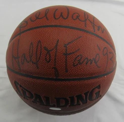 Bill Walton Signed NBA Basketball Inscribed "Hall of Fame '93" (Steiner) at PristineAuction.com Bill Walton Signed NBA Basketball Inscribed "Hall of Fame '93" (Steiner) at PristineAuction.com