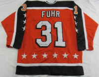 Grant Fuhr Signed Jersey Inscribed "86 All Star MVP" (JSA) at PristineAuction.com