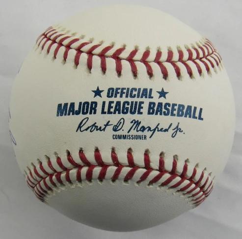 Edgar Martinez Signed OML Hall of Fame Logo Baseball (PSA) at PristineAuction.com Edgar Martinez Signed OML Hall of Fame Logo Baseball (PSA) at PristineAuction.com