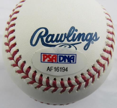 Edgar Martinez Signed OML Hall of Fame Logo Baseball (PSA) at PristineAuction.com Edgar Martinez Signed OML Hall of Fame Logo Baseball (PSA) at PristineAuction.com