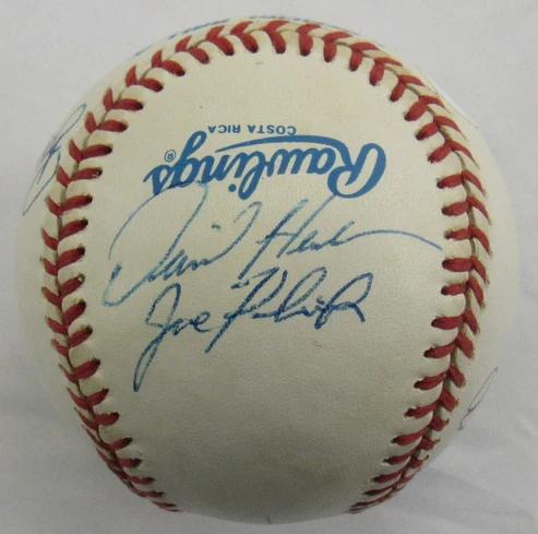 Athletics Superstars OAL Baseball Signed By (5) with Mark McGwire, Todd Van Poppel, Walt Weiss (JSA) at PristineAuction.com Athletics Superstars OAL Baseball Signed By (5) with Mark McGwire, Todd Van Poppel, Walt Weiss (JSA) at PristineAuction.com