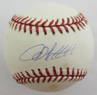 Andy Pettitte Signed OML Baseball (Steiner) at PristineAuction.com