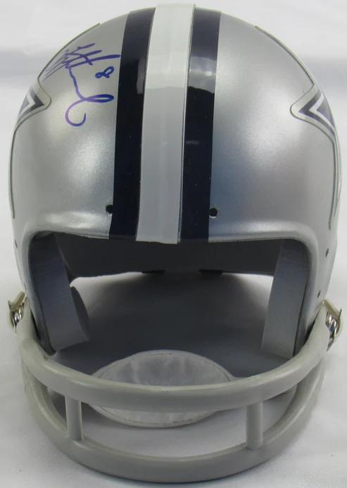 Troy Aikman Signed Cowboys Mini Helmet (Tristar) at PristineAuction.com Troy Aikman Signed Cowboys Mini Helmet (Tristar) at PristineAuction.com