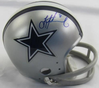 Troy Aikman Signed Cowboys Mini Helmet (Tristar) at PristineAuction.com
