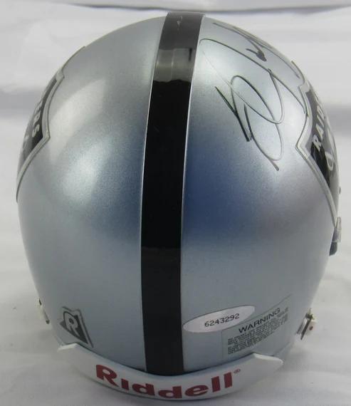 Bo Jackson Signed Raiders Mini Helmet (Tristar) at PristineAuction.com Bo Jackson Signed Raiders Mini Helmet (Tristar) at PristineAuction.com