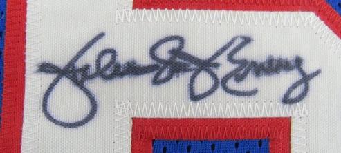 Julius Erving Signed Jersey (JSA) at PristineAuction.com Julius Erving Signed Jersey (JSA) at PristineAuction.com