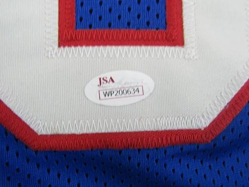 Julius Erving Signed Jersey (JSA) at PristineAuction.com Julius Erving Signed Jersey (JSA) at PristineAuction.com
