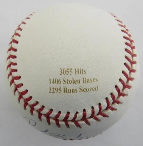 Rickey Henderson Signed OML Baseball (Steiner) at PristineAuction.com Rickey Henderson Signed OML Baseball (Steiner) at PristineAuction.com