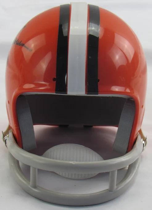 Jim Brown Signed Browns Mini Helmet (Tristar) at PristineAuction.com Jim Brown Signed Browns Mini Helmet (Tristar) at PristineAuction.com