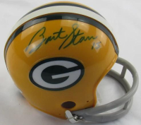 Bart Starr Signed Packers Mini Helmet (Tristar) at PristineAuction.com
