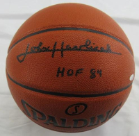 John Havlicek Signed NBA Game Ball Series Basketball Inscribed "HOF 84" (Steiner) at PristineAuction.com