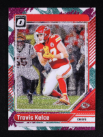 Travis Kelce 2024 Panini Donruss Optic Jazz SSP Prizm #98 at PristineAuction.com