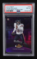 Caleb Williams 2024 Finest Team Finest Purple Refractors #TF3 #004/125 RC (PSA 8) at PristineAuction.com