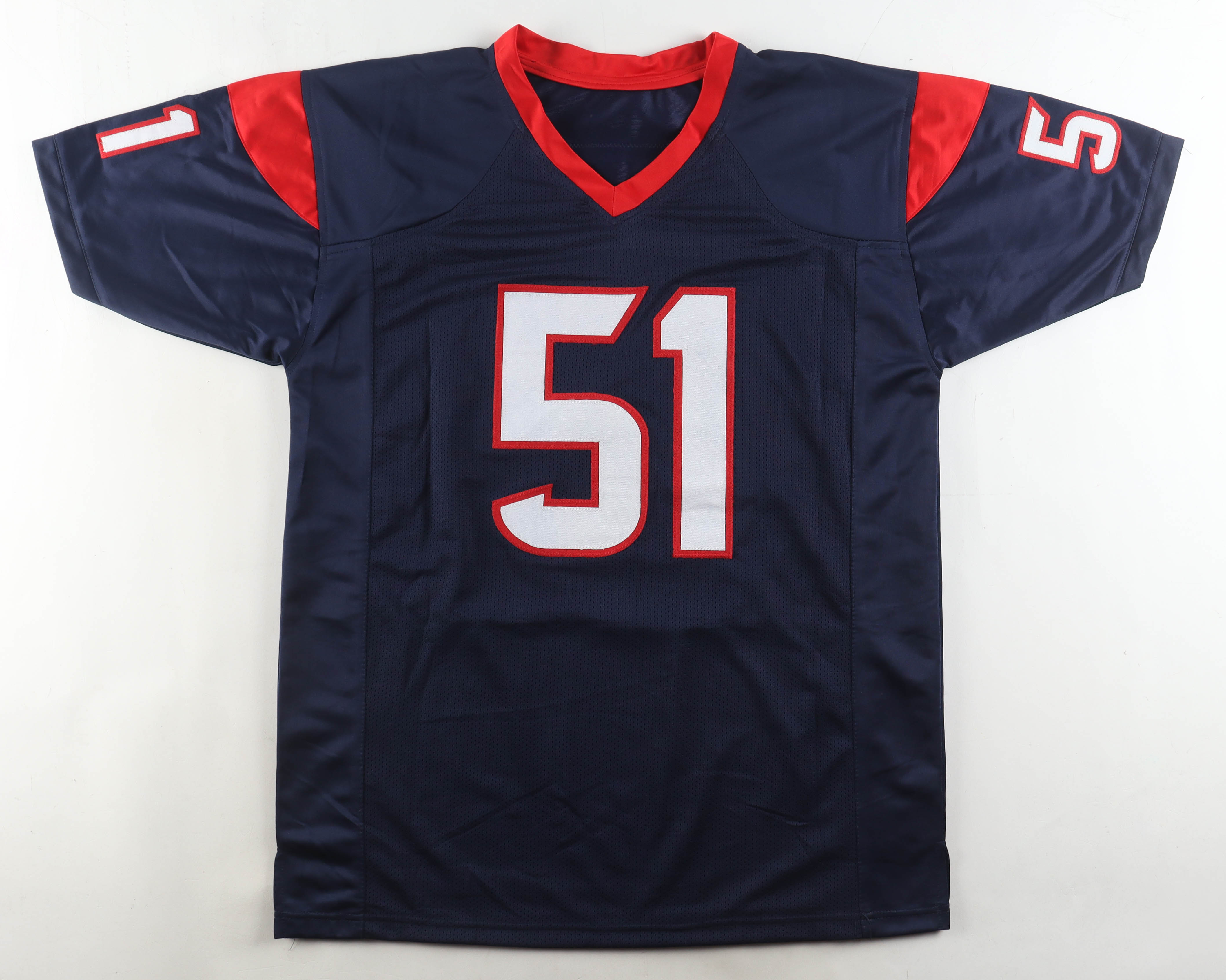 Will Anderson Jr. Signed Jersey Inscribed "Terminator" (Beckett) at PristineAuction.com Will Anderson Jr. Signed Jersey Inscribed "Terminator" (Beckett) at PristineAuction.com