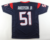 Will Anderson Jr. Signed Jersey Inscribed "Terminator" (Beckett) at PristineAuction.com