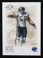 Junior Seau 2011 Topps Legends Gold #2 #94/99 at PristineAuction.com