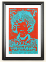 1968 Jimi Hendrix Custom Framed Concert Poster at PristineAuction.com