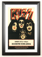 1975 KISS Custom Framed Concert Poster at PristineAuction.com