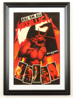 1980 Metallica Custom Framed Tour Poster at PristineAuction.com