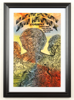 1968 Jimi Hendrix Custom Framed Concert Poster at PristineAuction.com