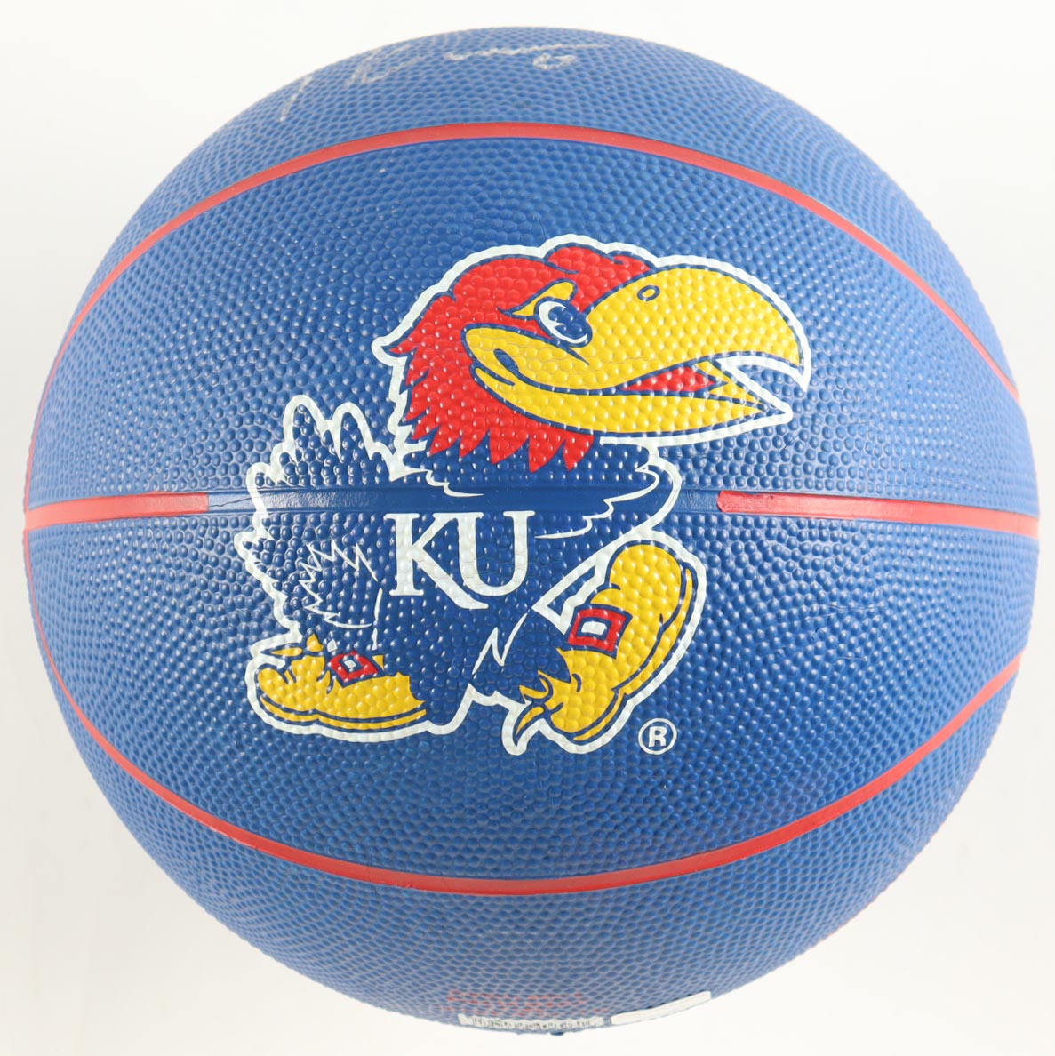 Taylen Kinney Signed Kansas Jayhawks Logo Basketball (Wilder) at PristineAuction.com Taylen Kinney Signed Kansas Jayhawks Logo Basketball (Wilder) at PristineAuction.com