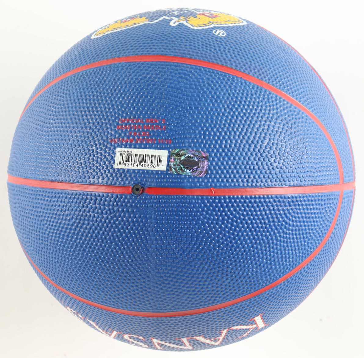 Taylen Kinney Signed Kansas Jayhawks Logo Basketball (Wilder) at PristineAuction.com Taylen Kinney Signed Kansas Jayhawks Logo Basketball (Wilder) at PristineAuction.com