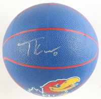 Taylen Kinney Signed Kansas Jayhawks Logo Basketball (Wilder) at PristineAuction.com