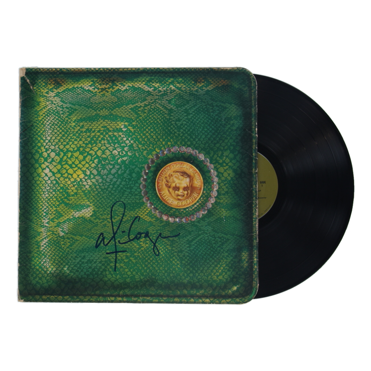 Alice Cooper Signed "Billion Dollar Babies" Vinyl Record Album (Beckett) at PristineAuction.com Alice Cooper Signed "Billion Dollar Babies" Vinyl Record Album (Beckett) at PristineAuction.com