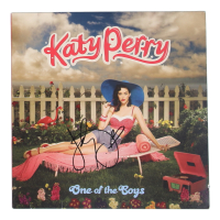 Katy Perry Signed "One of the Boys" Vinyl Album Cover (ACOA) at PristineAuction.com