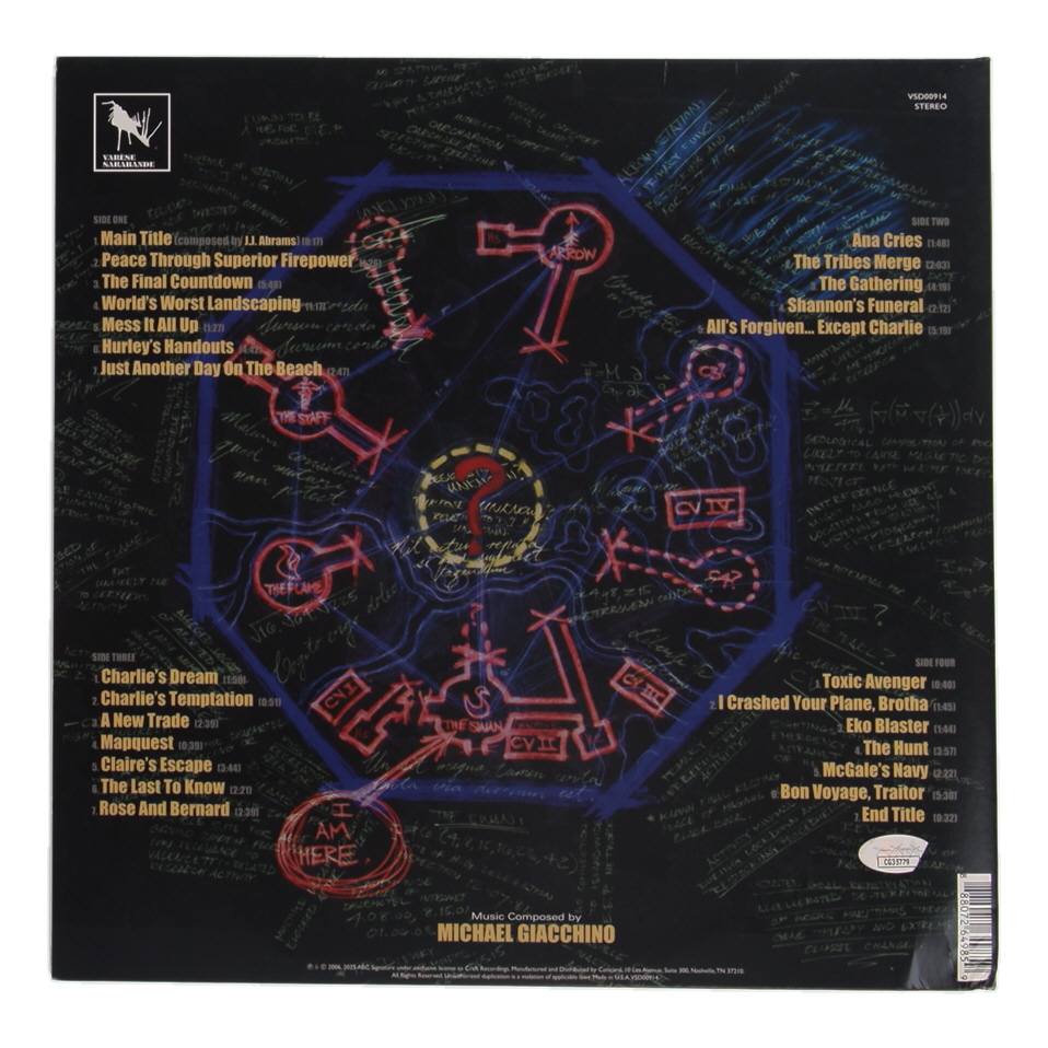 Michael Giacchino Signed "Lost" Television OST Vinyl Record Album (JSA) at PristineAuction.com Michael Giacchino Signed "Lost" Television OST Vinyl Record Album (JSA) at PristineAuction.com