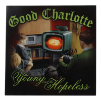 Joel Madden & Benji Madden Signed "The Young and the Hopeless" Vinyl Album Cover (ACOA) at PristineAuction.com