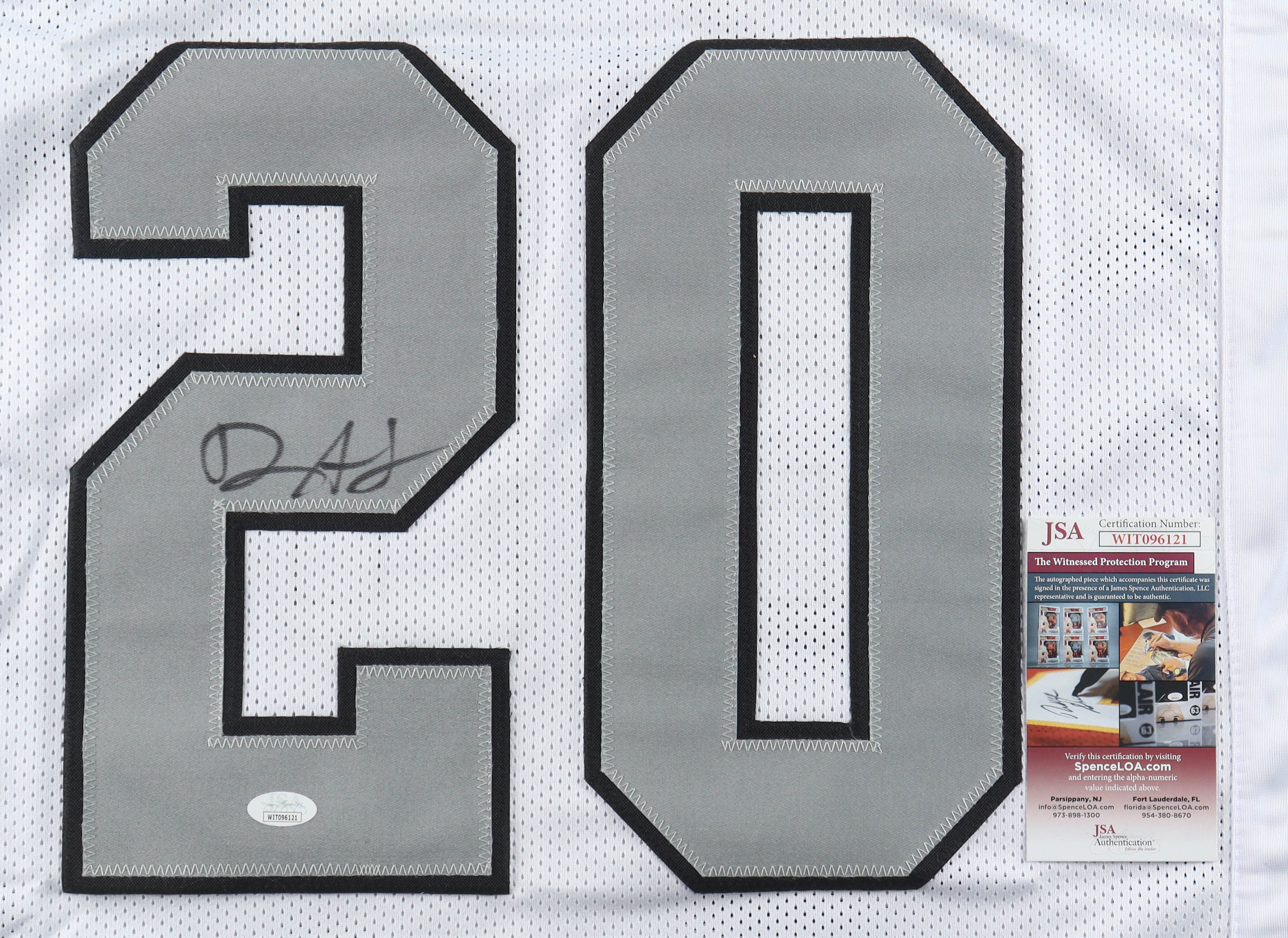 Damon Arnette Signed Jersey (JSA) at PristineAuction.com Damon Arnette Signed Jersey (JSA) at PristineAuction.com
