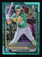 Jacob Wilson 2024 Bowman Chrome Mega Box Prospects #BCP205 RC at PristineAuction.com