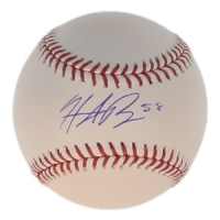 Hunter Brown Signed OML Baseball (Beckett) at PristineAuction.com
