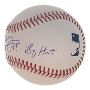 Frank Thomas Signed OML Baseball Inscribed "Big Hurt" (Beckett) at PristineAuction.com Frank Thomas Signed OML Baseball Inscribed "Big Hurt" (Beckett) at PristineAuction.com