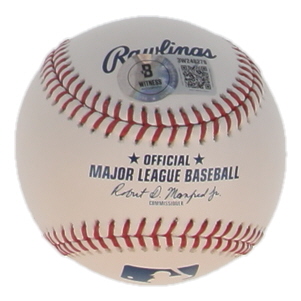 Frank Thomas Signed OML Baseball Inscribed "Big Hurt" (Beckett) at PristineAuction.com Frank Thomas Signed OML Baseball Inscribed "Big Hurt" (Beckett) at PristineAuction.com