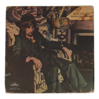 Rod Stewart Signed "Never a Dull Moment" Vinyl Album Cover (ACOA) at PristineAuction.com