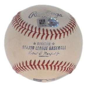 2021 Blue Jays vs Yankees Game-Used OML Baseball (MLB) at PristineAuction.com 2021 Blue Jays vs Yankees Game-Used OML Baseball (MLB) at PristineAuction.com