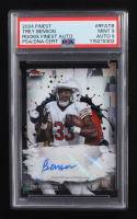 Trey Benson 2024 Finest Rookie Autographs #RFATB RC (PSA 9 | Auto 9) at PristineAuction.com